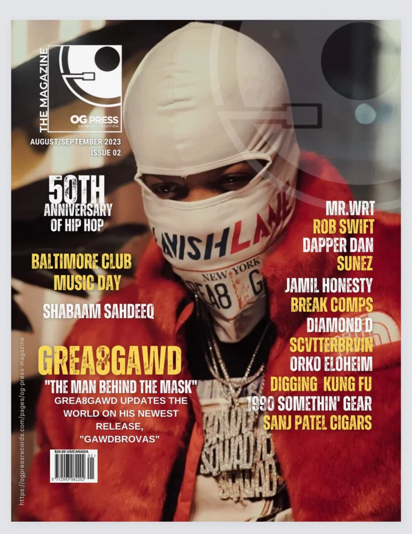 OG PRESS MAGAZINE -  ISSUE #2 - PRINT